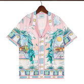 Casablanca Multi Color Printed Shirt #257
